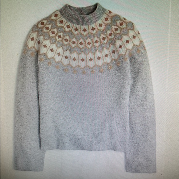 J CREW MERCANTILE SHIMMER SWEATER SIZE MEDIUM NWT! - Picture 2 of 5